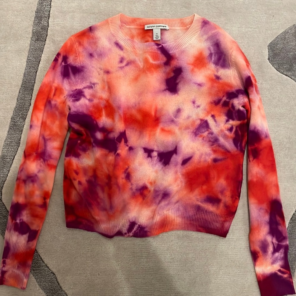 Autumn Cashmere Tie-Dye sweater size XS
